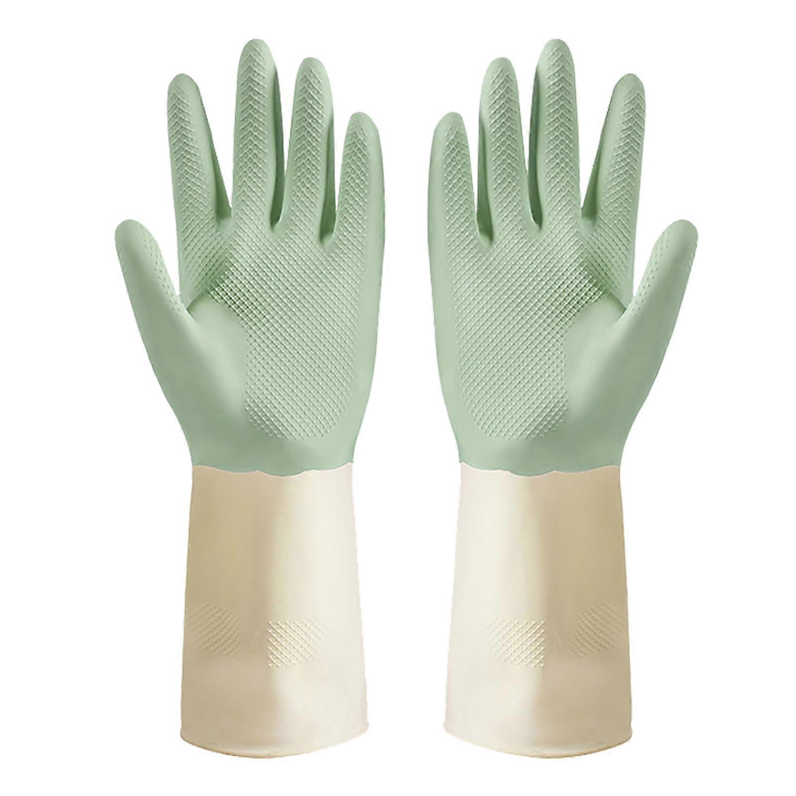 Latex Dishwashing Gloves Small Size with Comfortable Grip for Versatile Household Use