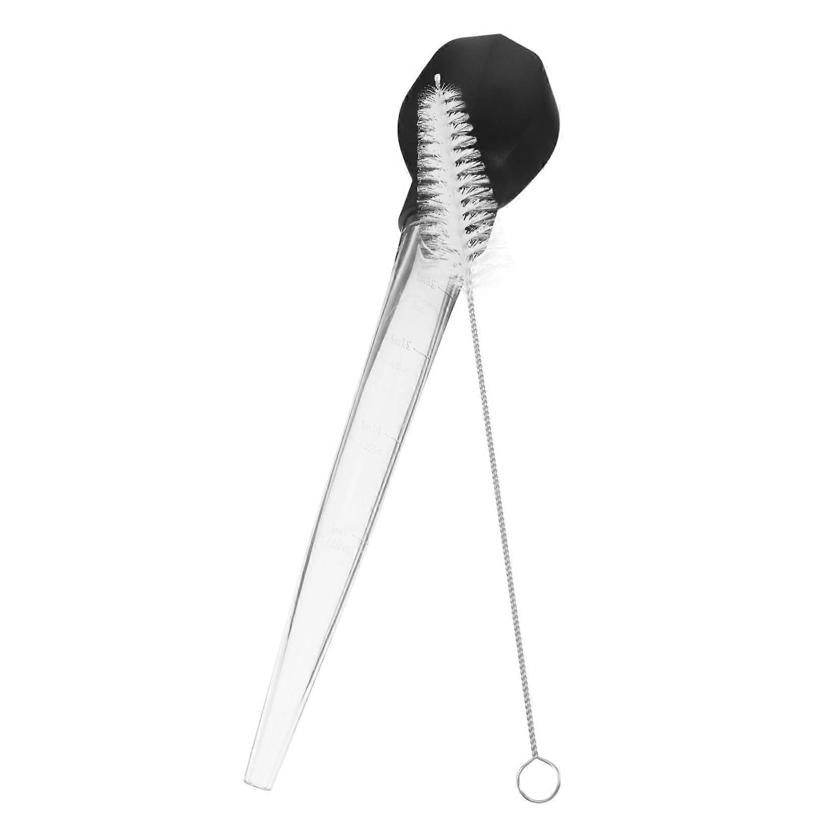 Leakproof Turkey Baster with Brush for Cooking Baking BBQ Oil Suction and Precise Fluid Control