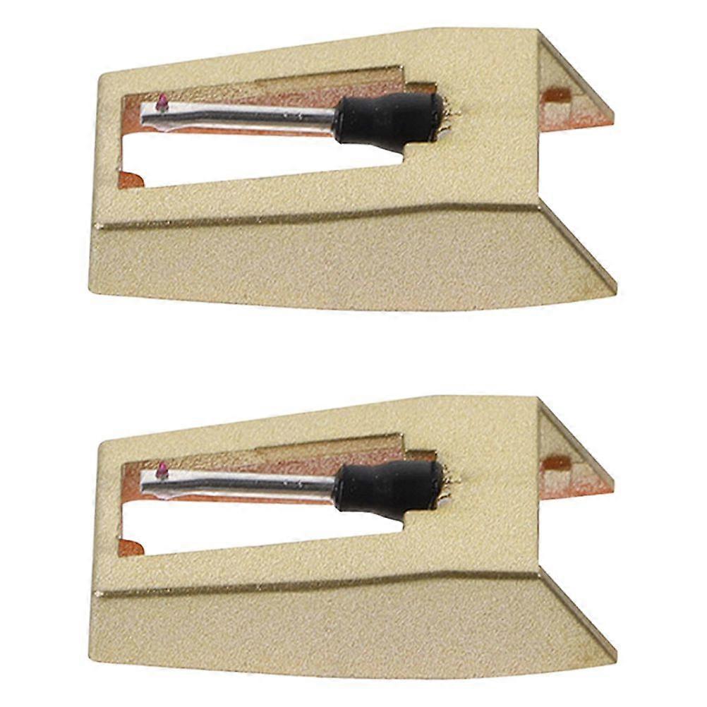 2pcs Turntable Replacement Needles Record Player Needle Phonograph Vinyl Turntable Record Needles