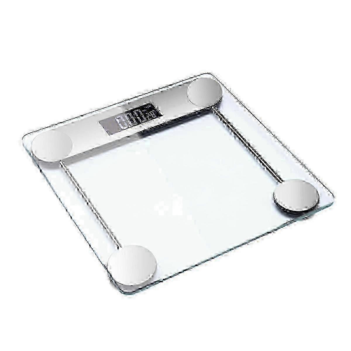 Optimized Glass Bathroom Scale with Digital Display and Waterproof Function for Body Weight Measurement