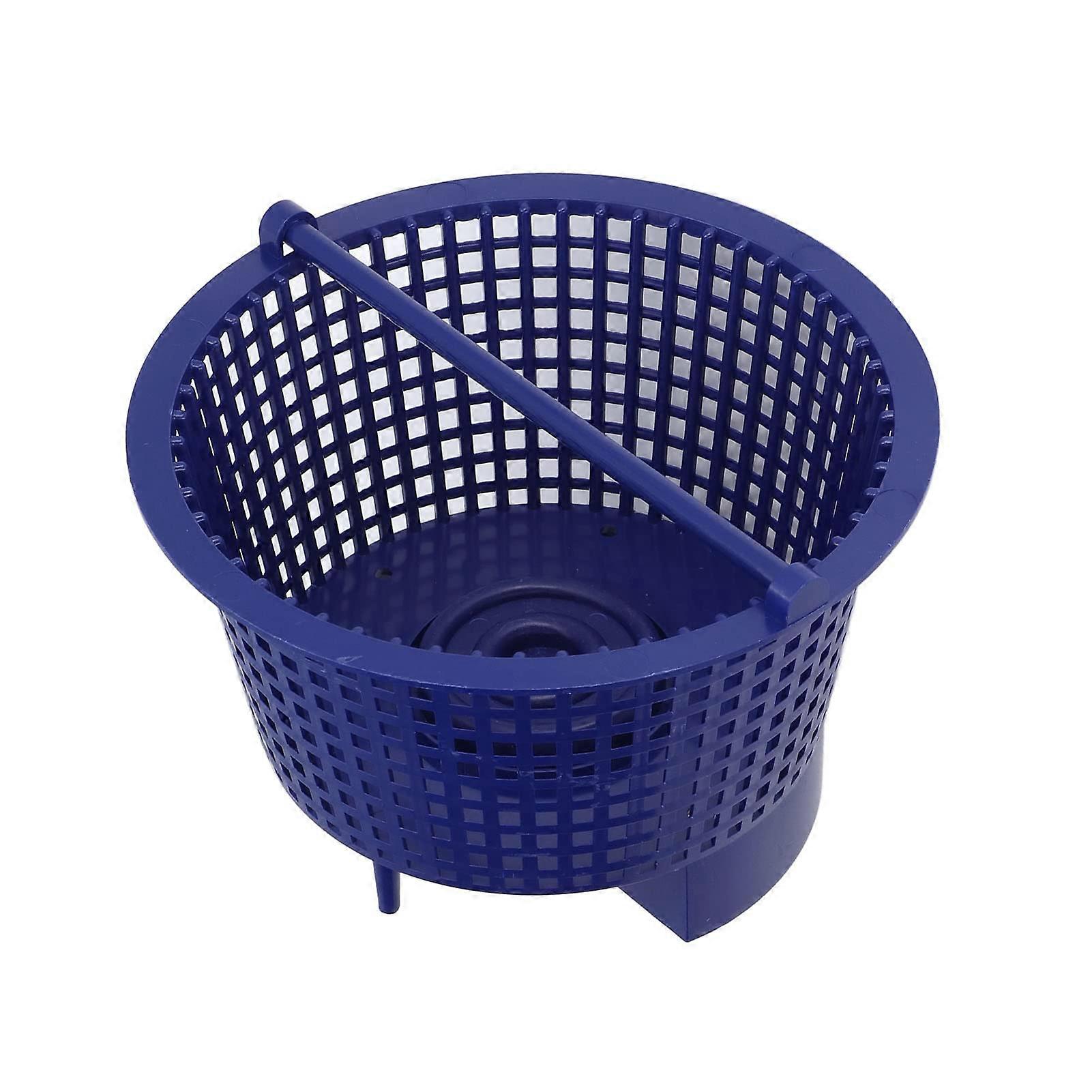 Pool Skimmer Basket Replacement for Inground Swimming Pools, Durable Plastic with Pump Protection