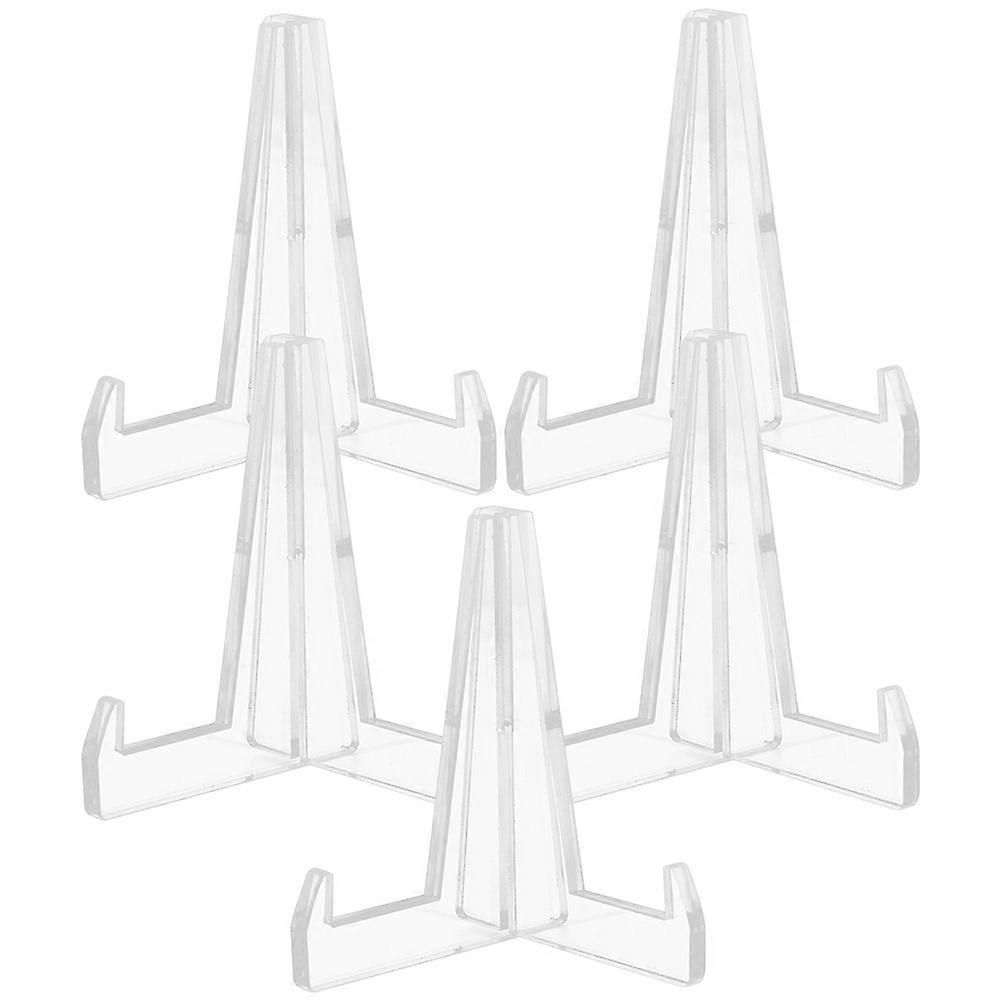 Acrylic Display Stand Tea Holder for Storage Use 5Pcs Set