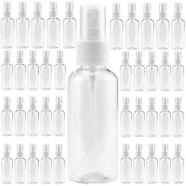 40-pack 100 ml clear spray bottles, plastic atomizing spray bottle