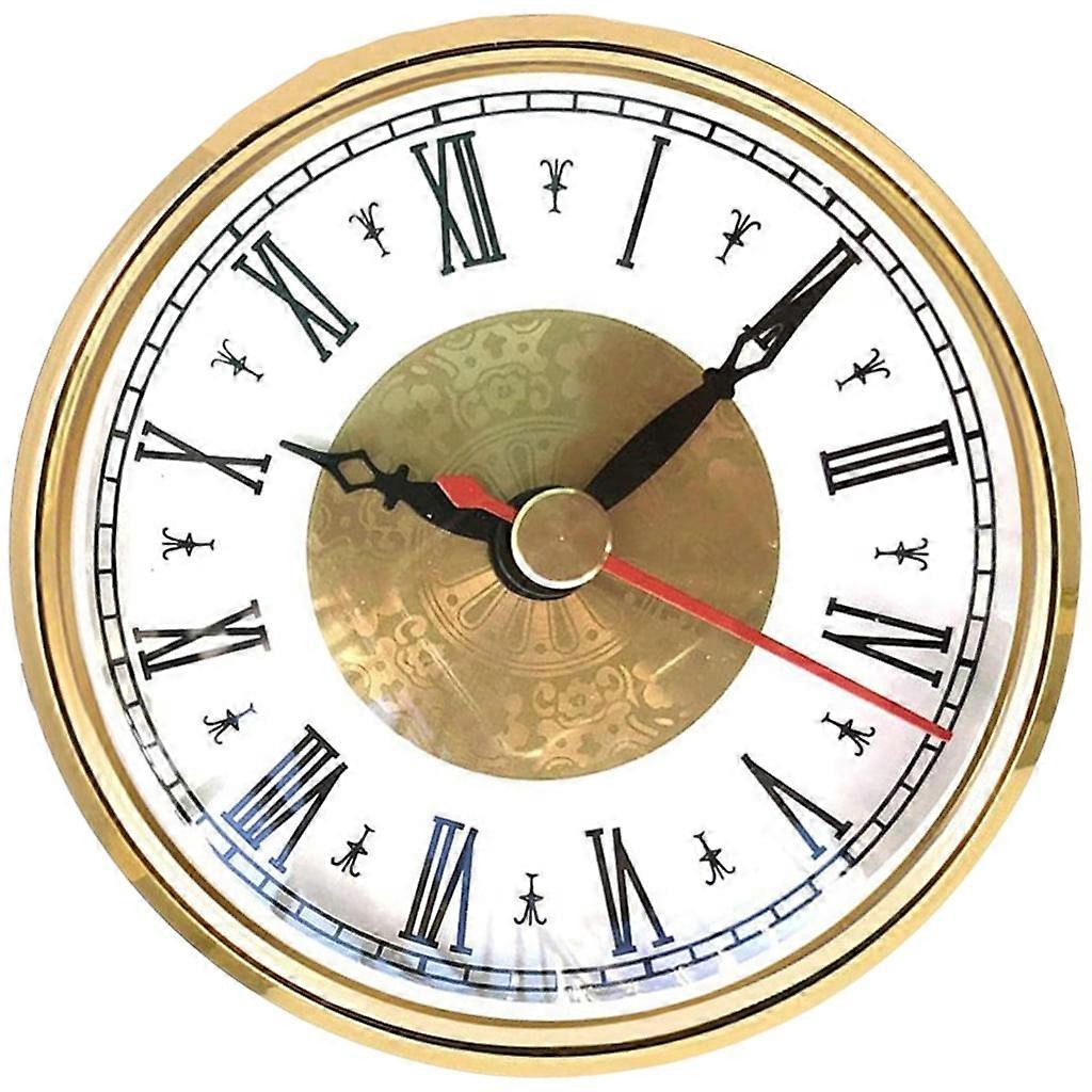 Clock Replacement Insert Small Clock Part With Roman/Arabic Numerals
