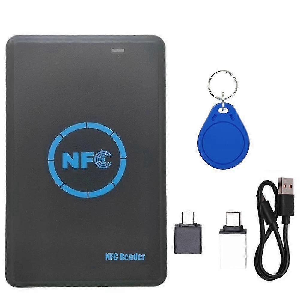 5 Frequency RFID Smart Chip Duplicator+UID Keychain NFC Reader Copier
