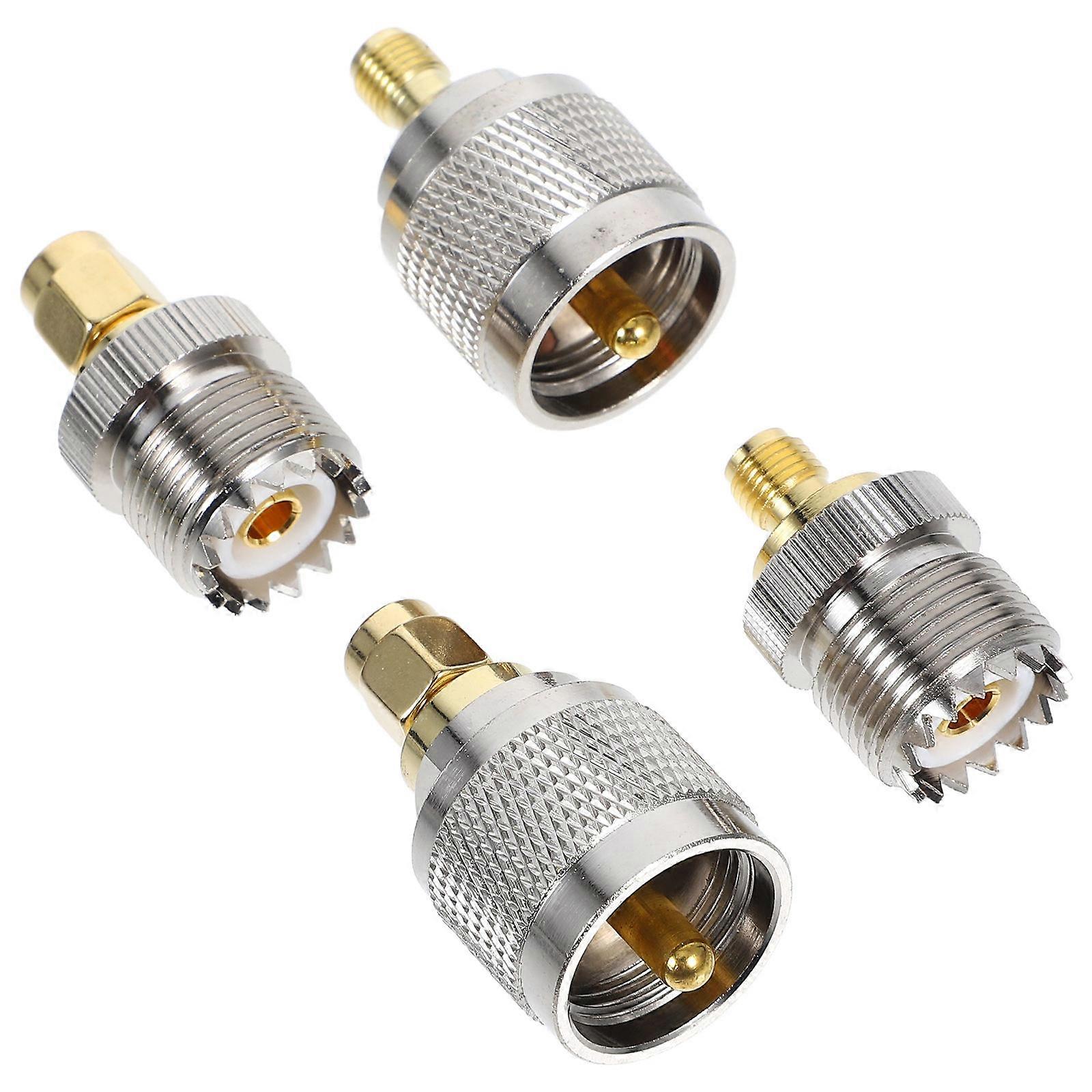 Sma Adapter Connector Adapter for Electronics Coaxial Cable 1Set