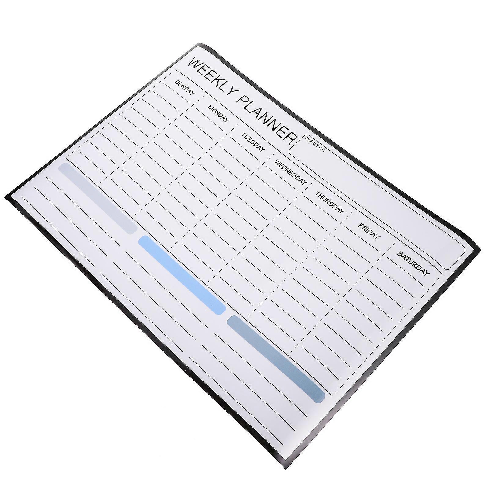 Household Fridge Calendar Multi-function Fridge Board Convenient Schedule Board
