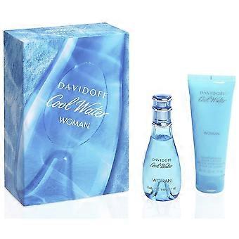 Davidoff Cool Water Gift Set 30ml EDT Spray & 75ml Body Lotion