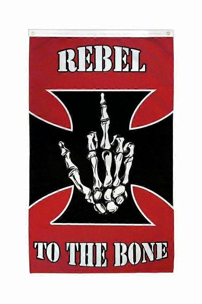 Rebel to the Bone Flag IS0742