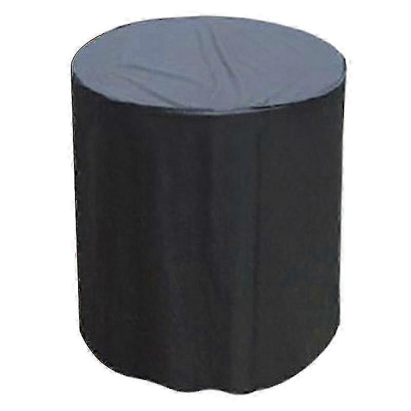 Waterproof Dustproof Round Grill Cover Adjustable Windproof Strap for BBQ