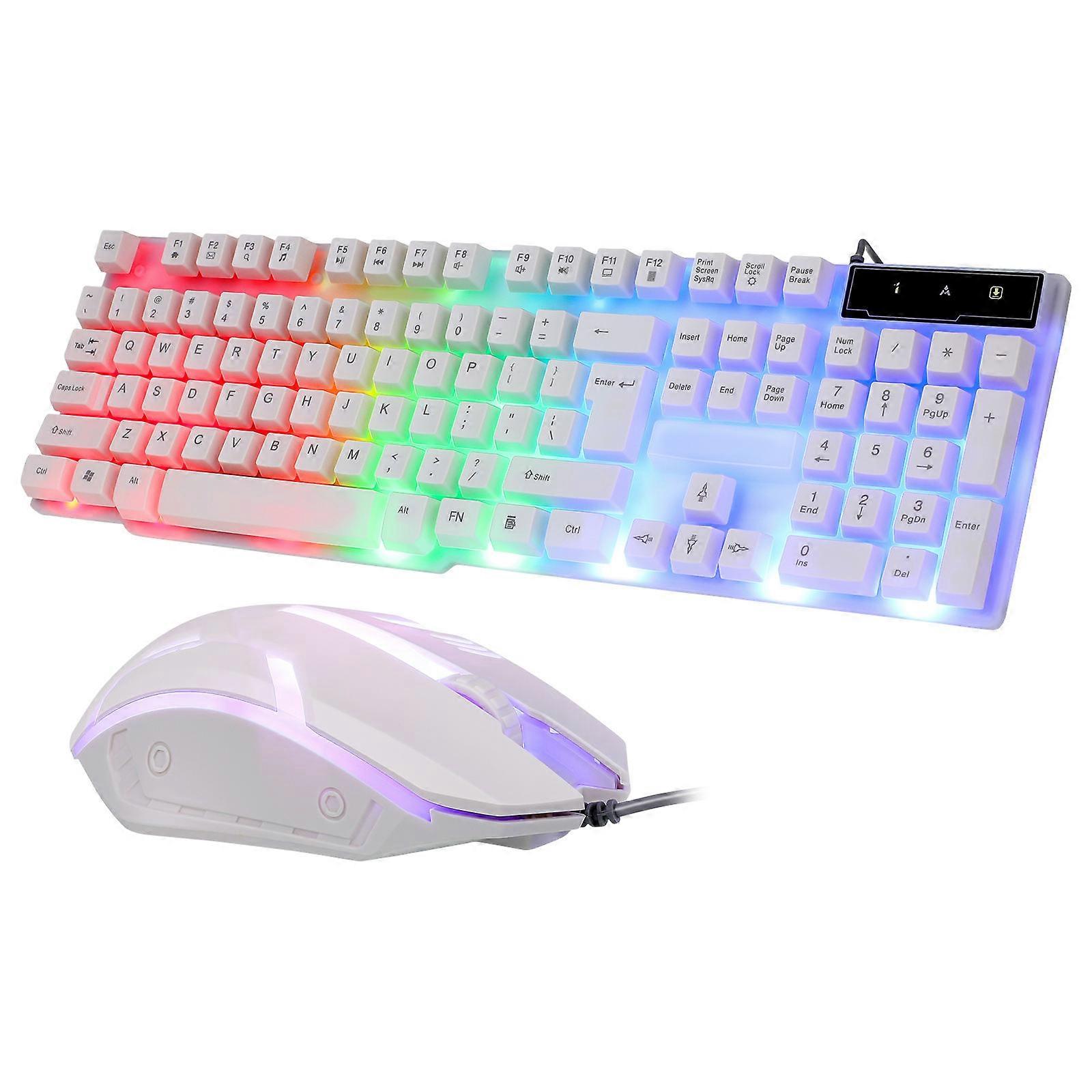 Backlit Keyboard Wired USB Gaming Keyboard for Computer Use Creative