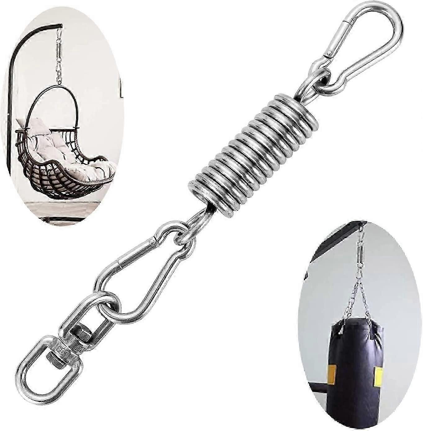 Hammock Spring Hook Ceiling Wall Mount Hook, 1 Spring Included Hammock Swing Accessories Kit