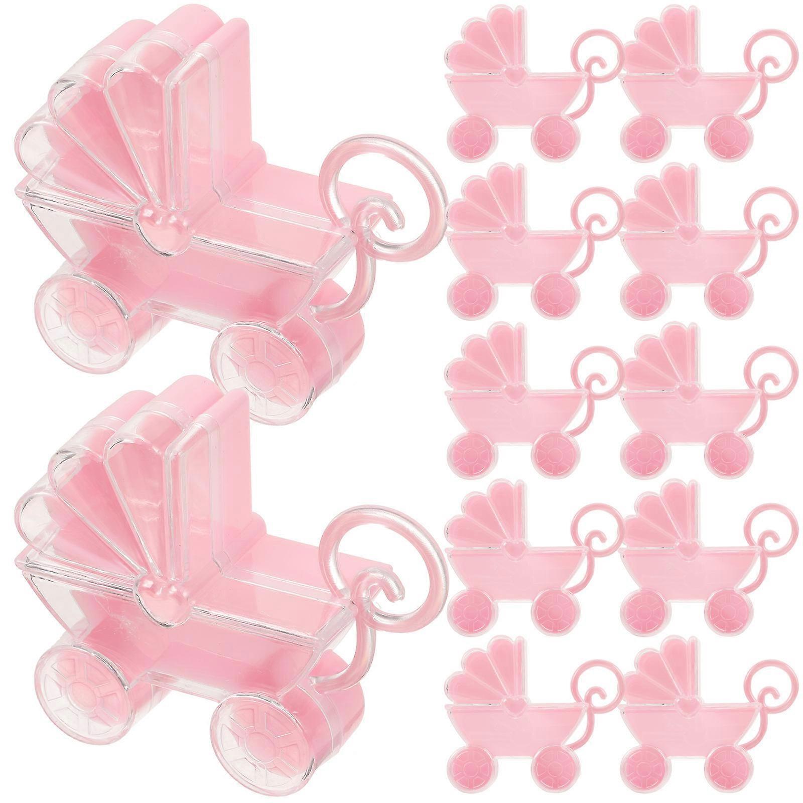 Sugar Storage Boxes Pink Boxes for Storage Use 12Pcs