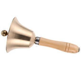 Christmas Pet Bell Hand Bell for Party Use Golden Brass Material