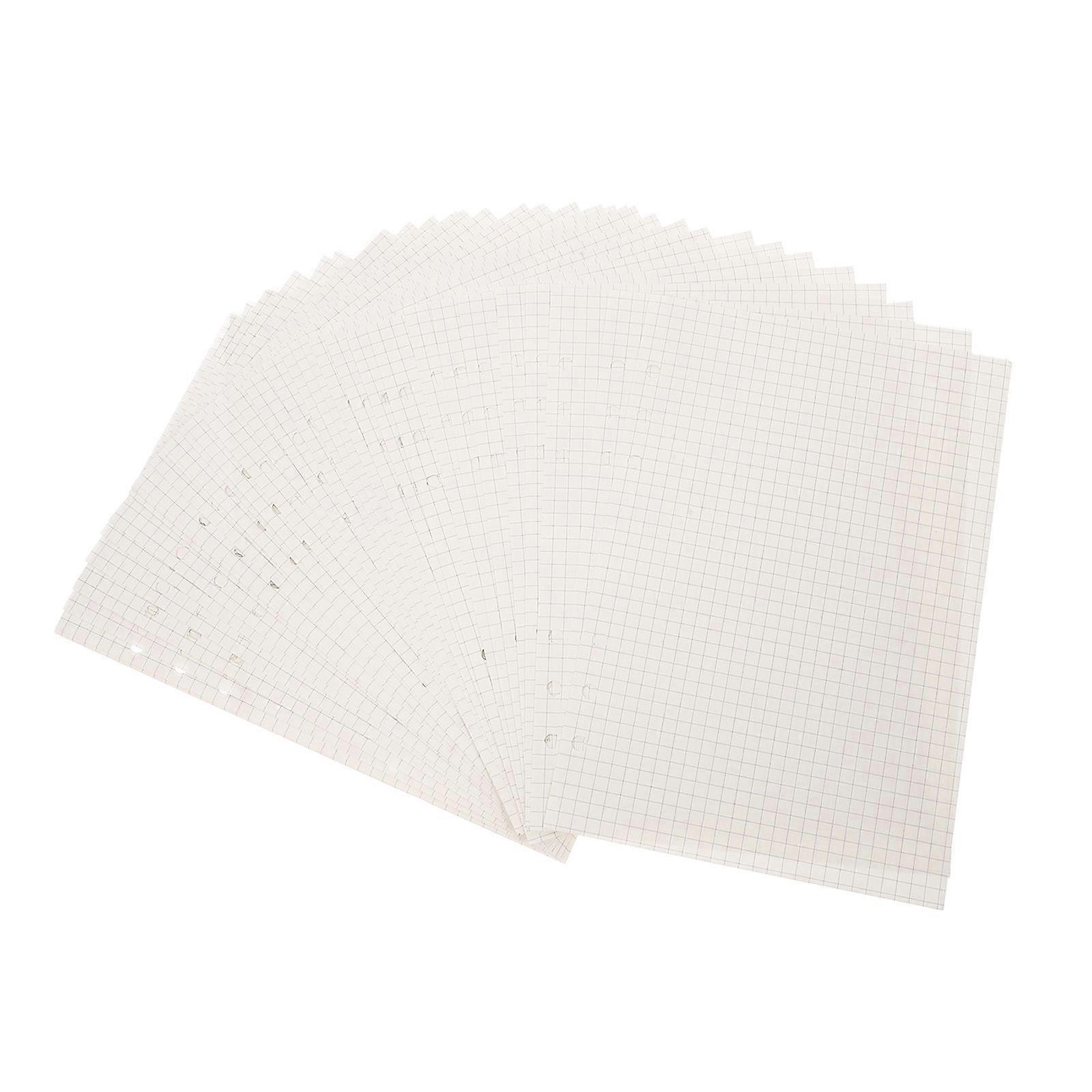 A5 Grid Refill Paper Binder Refills for Drawing 45 Sheets Pack