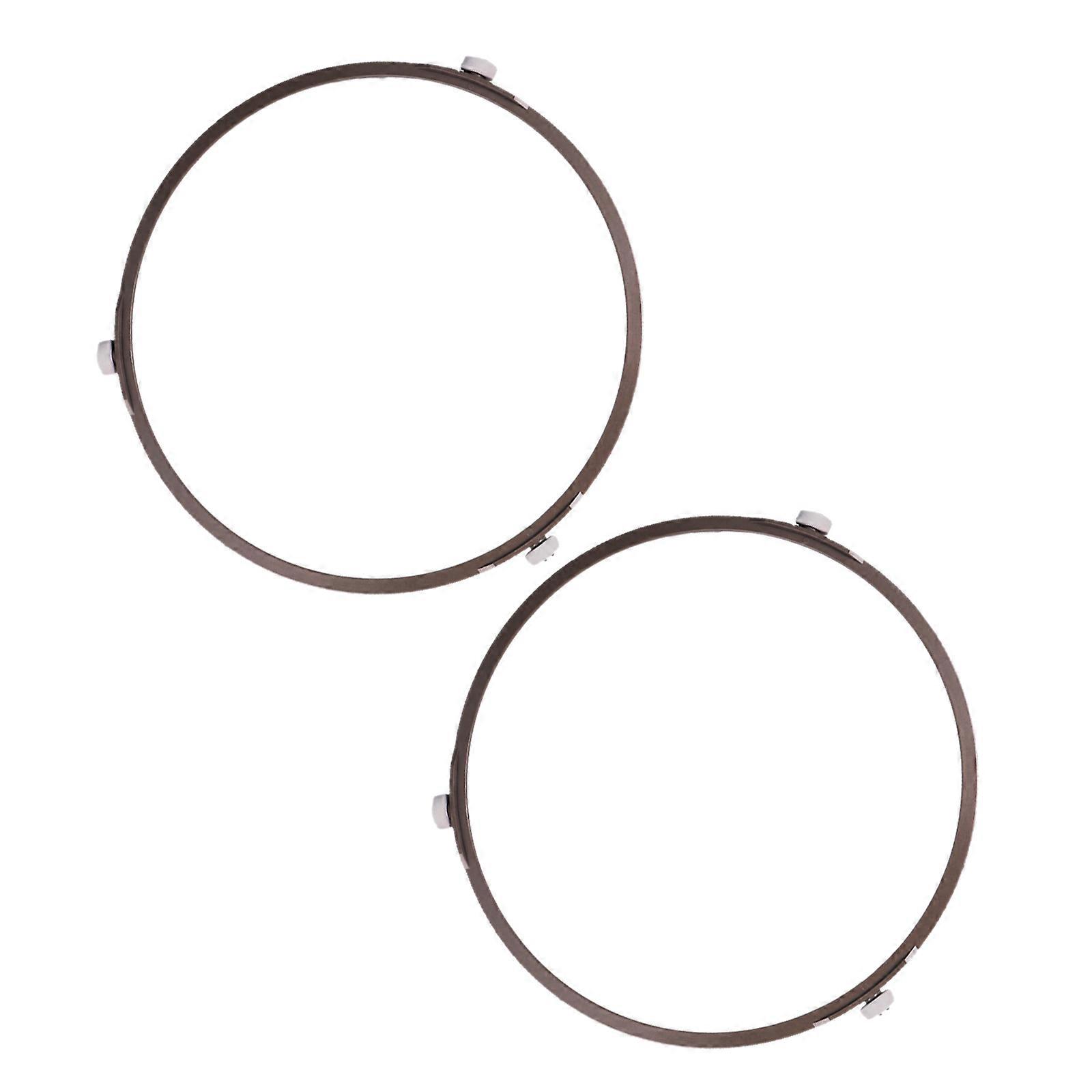 Microwave Turntable Ring Plastic Support for Microwave Oven 2Pcs Replacement
