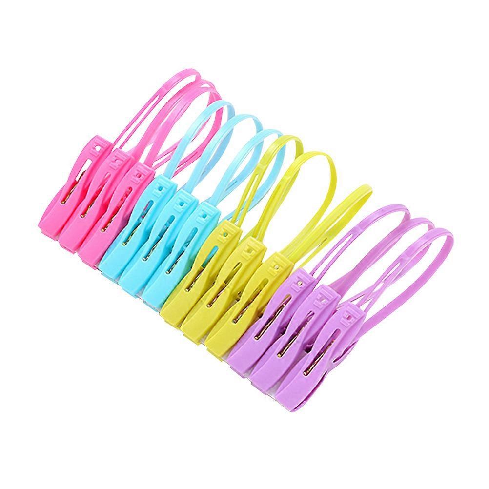 Plastic Clothes Clips for Holding Clothes 36Pcs Windproof Pin Set