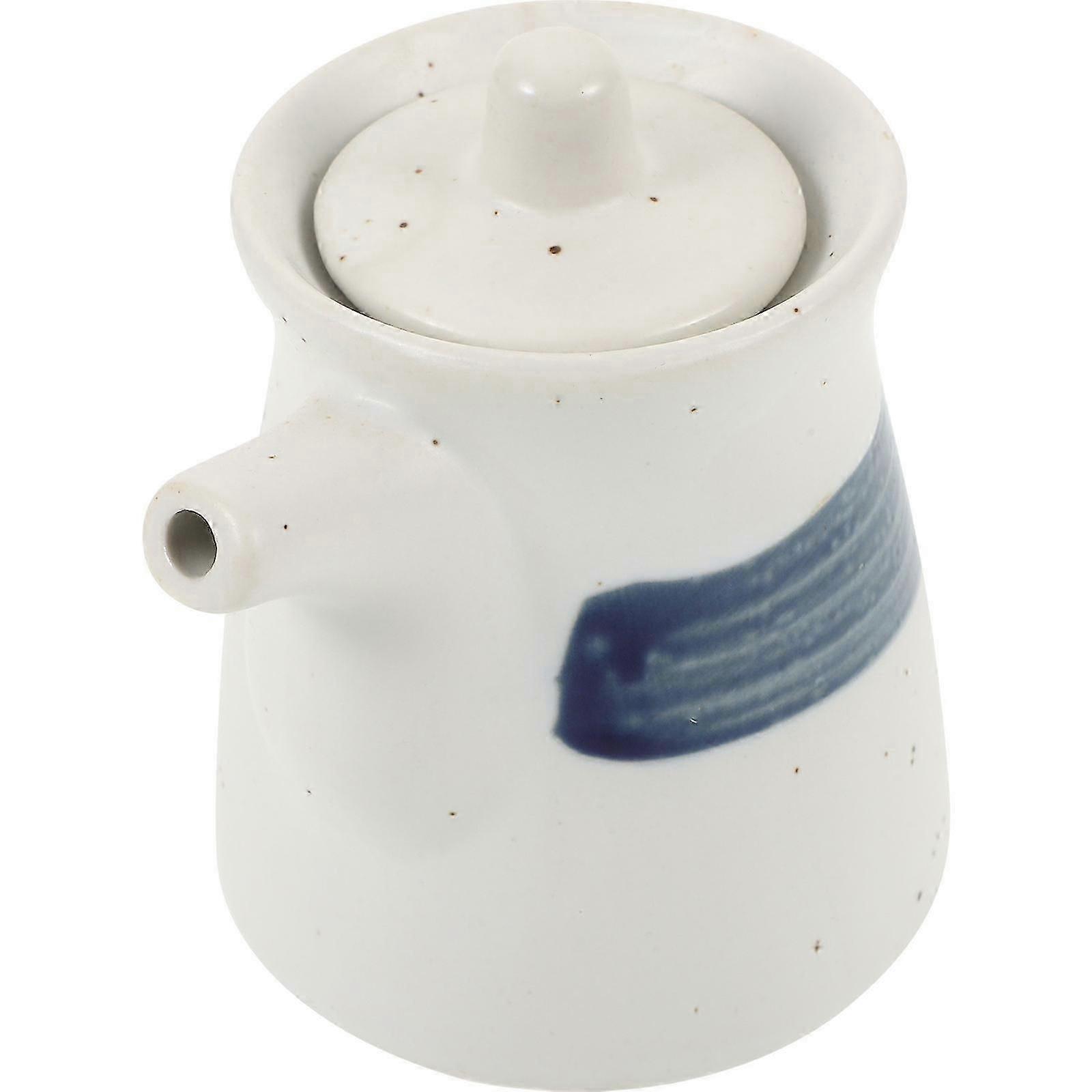 Ceramic Multi-Functional Condiment Dispenser, 200ml, for Kitchen Use