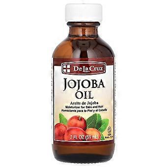 De La Cruz, Óleo de Jojoba, 59 ml (2 fl oz), pacote com 3 unidades