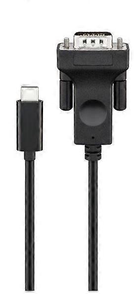 MicroConnect USB-C to VGA adapter Cable 1.8m
