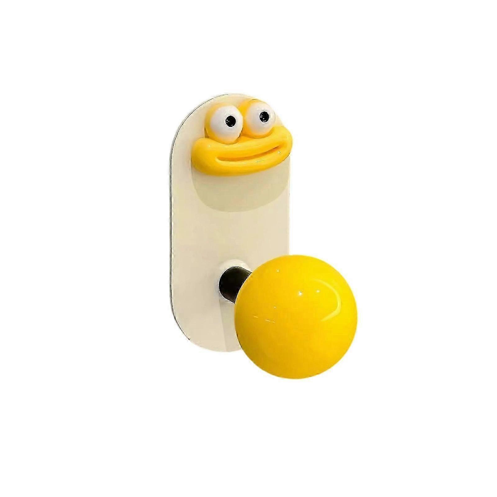 Cute Colorful Plastic Hook - Rustproof & Water Resistant - compatible with Shower & Mirror - Fun