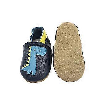 2026 Gut!! Babyschuhe mit Tiermuster, weiche Sohlen, Lederschuhe, Lauflernschuhe für Kleinkinder, Krabbelschuhe für Babys von 6-24 Monaten, Größe L für 12-18 Monate