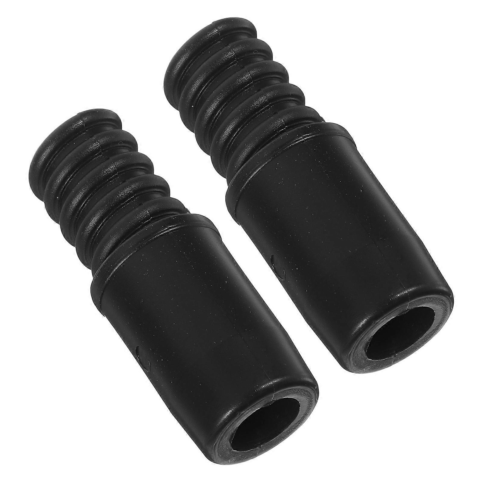 2pcs Commercial Broom Handle End Adapter Threaded Tips Sweeping Broom Handle Threaded Adapters