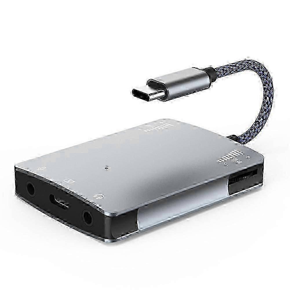 USB-C Live Sound Card Adapter, Audio Interface Converter