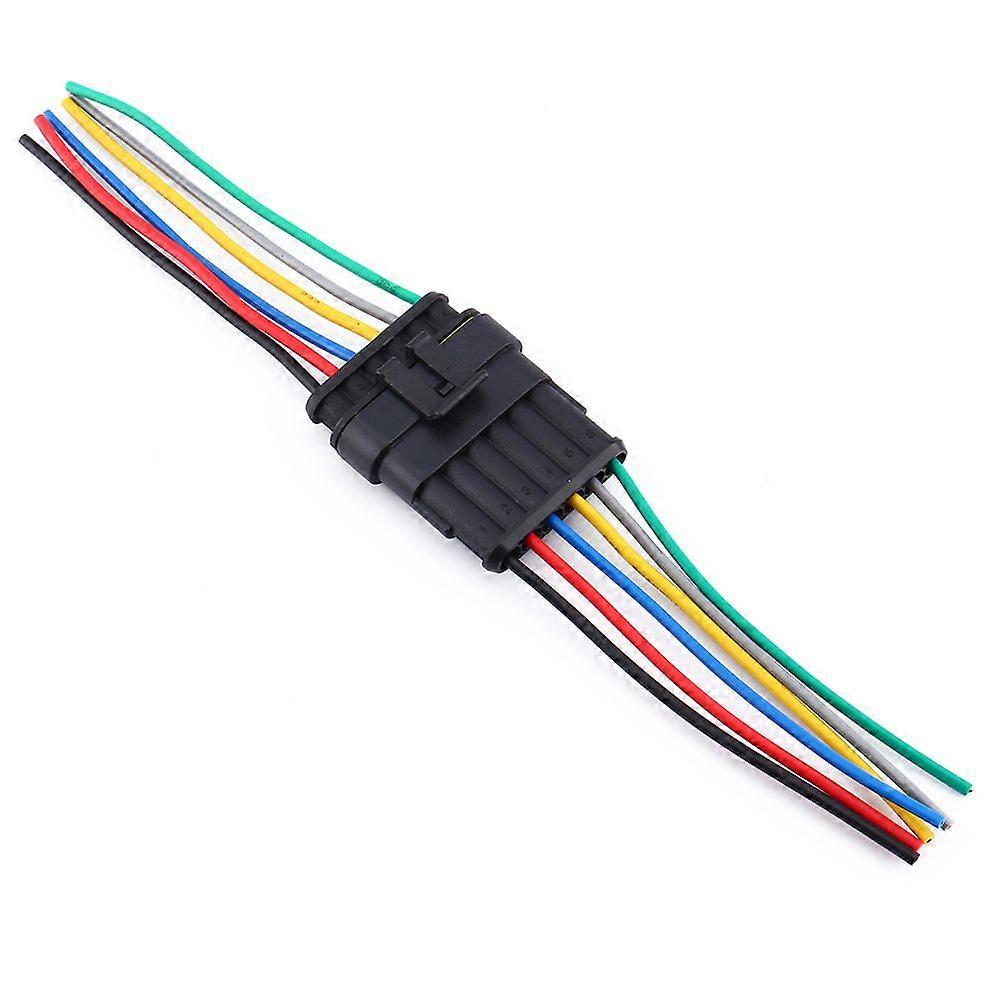 Conector electric auto impermeabil cu 6 pini