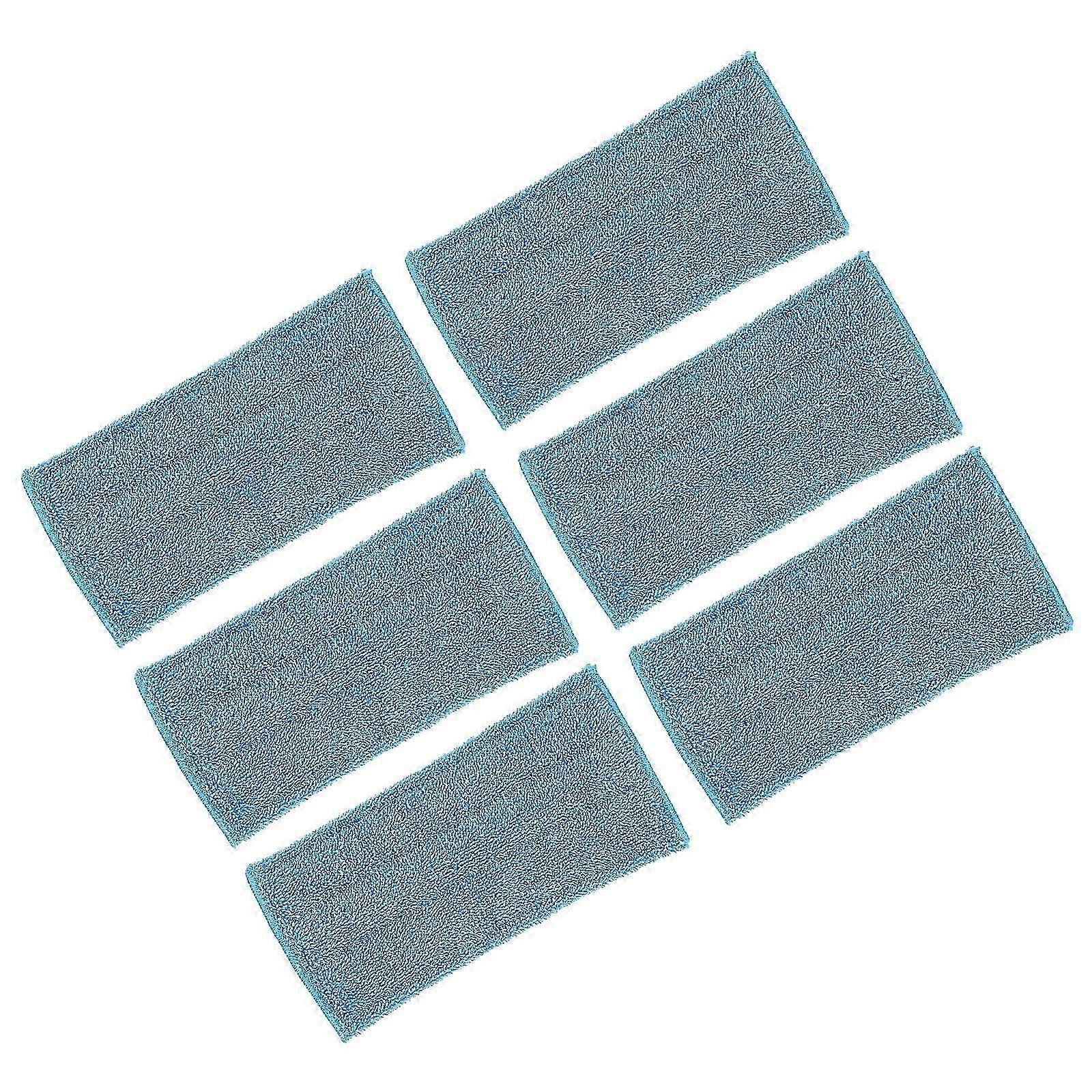 Microfiber Mop Replacement Pads, 6Pcs, For Home Floor Cleaning