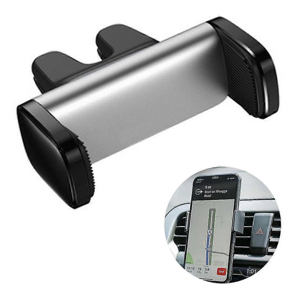 Adjustable Car Vent Phone Mount, With Expandable Spring-loaded Grip