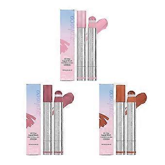 Multi-Purpose Liquid Highlighter Blush Lip Gloss - Hydrating, Non-Stick, Easy Application, 4ml