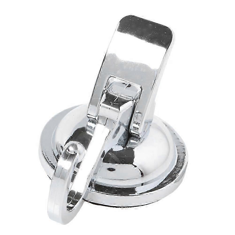 Reusable Suction Cup Hanging Hook for Bathroom Use Silver
