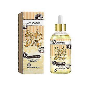 Stay Soft Body Oil 60ml - Deep Moisturizing Body Oil with Donut Scent, Nourishing Skin Care for Dry Skin, Non-Greasy, All-Day Hydration