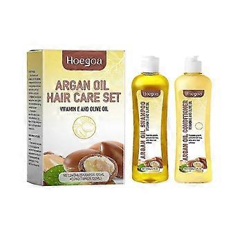 Moisturizing Moroccan Nut Hair Care Set  Nourishing, Strengthening, Silky & Glossy Hair