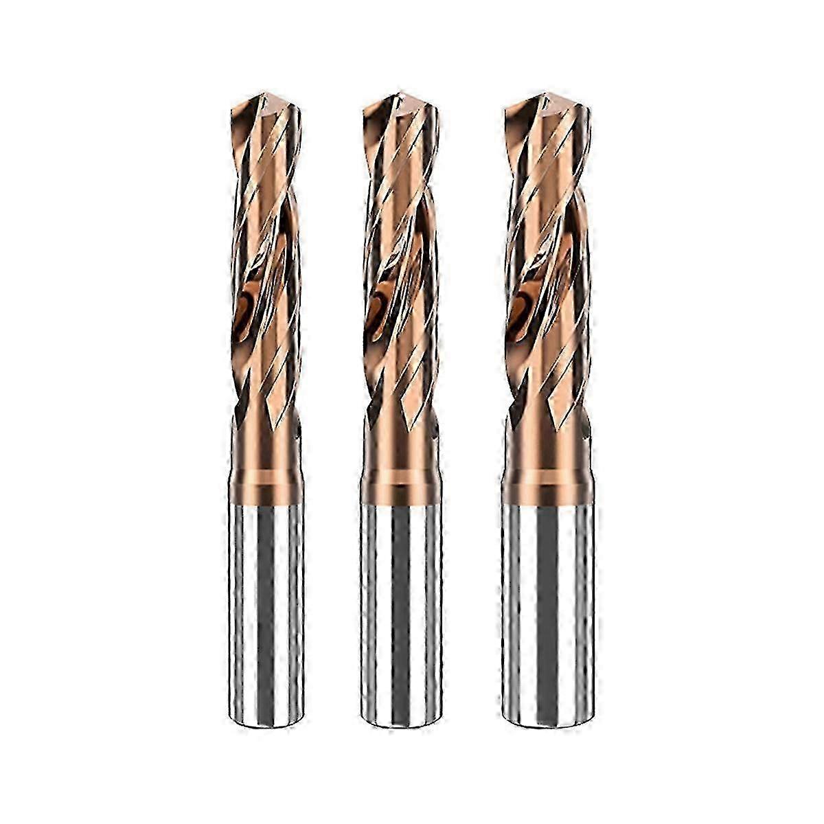 3PCS External Cooling Carbide Drill Bit Non-Standard Diameter 3.00 4.0 5.0 Solid Tungsten Internal C