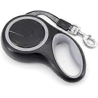 8m Retractable Dog Leash, Large Dog Retractable Leash, Retractable Dog Leash, Automatic Training Leash For Dogs Up To 110 Lbs/50 Kg, Gray