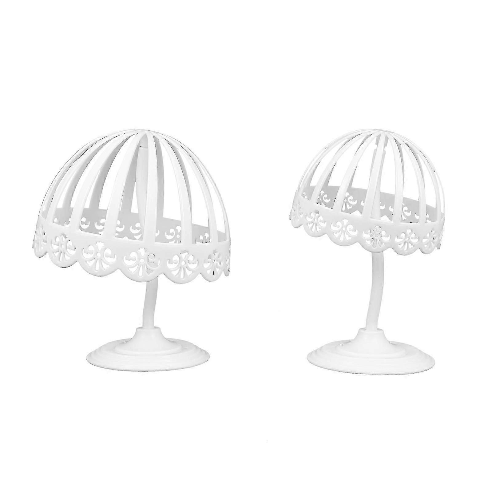 Hat Display Holder Creative Pe Hat Storage Rack for Display Use 2Pcs