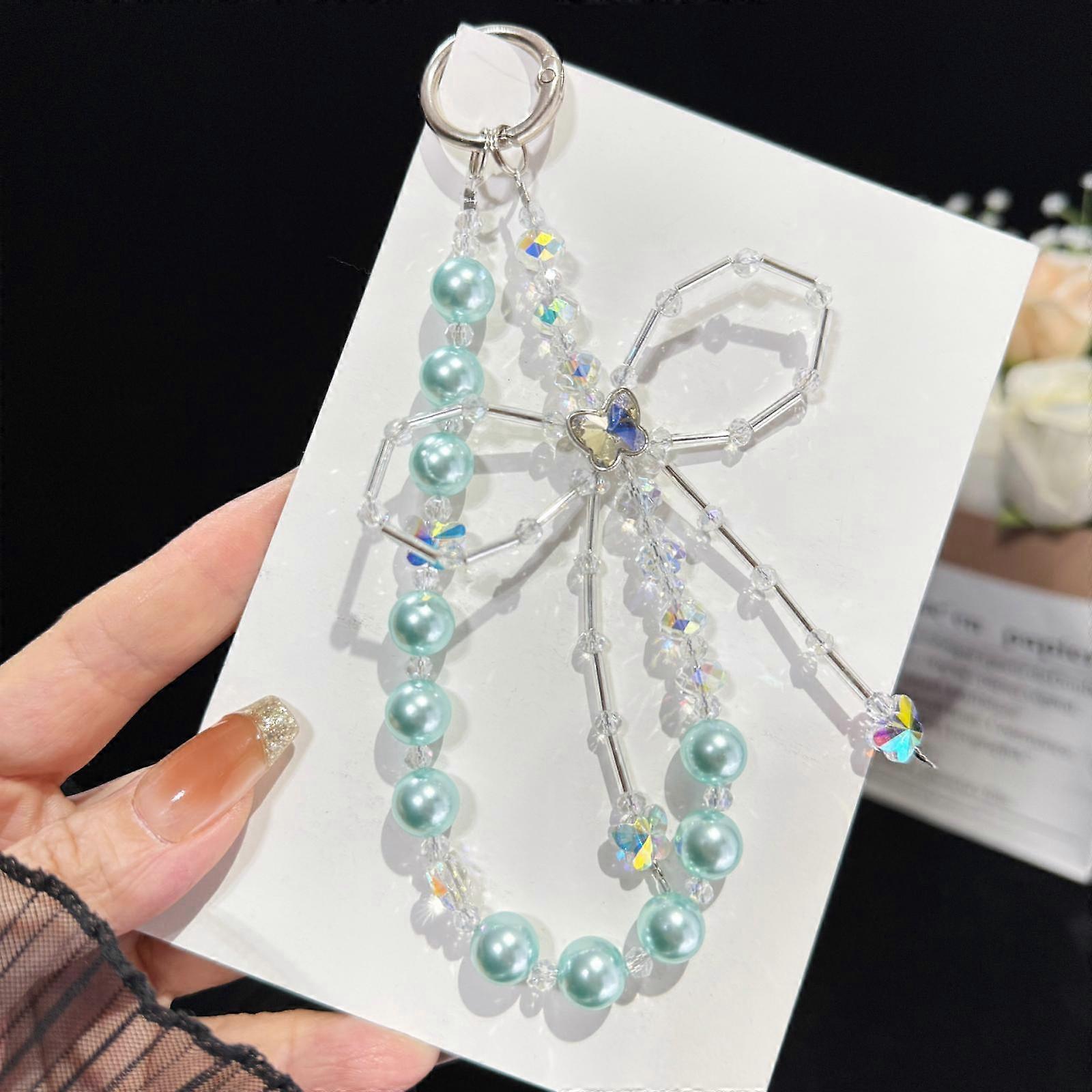 Bow Beaded Crystal Chain