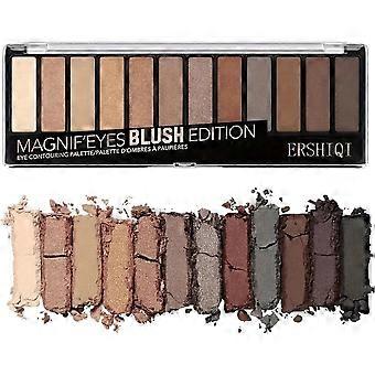 ErshiQI 12-Color Eye Contouring Palette - High-Pigment Matte & Shimmer 12g
