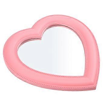 Heart Shape Mirror Tabletop Makeup Mirror Creative Standing Wall-mounted Mirror