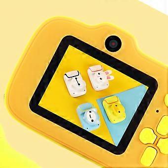 Kamera dziecięca ABS Cartoon Lovely Mini MP3 20MP HD Kamera wideo Zabawka Kompatybilna z Maluchem Żółty