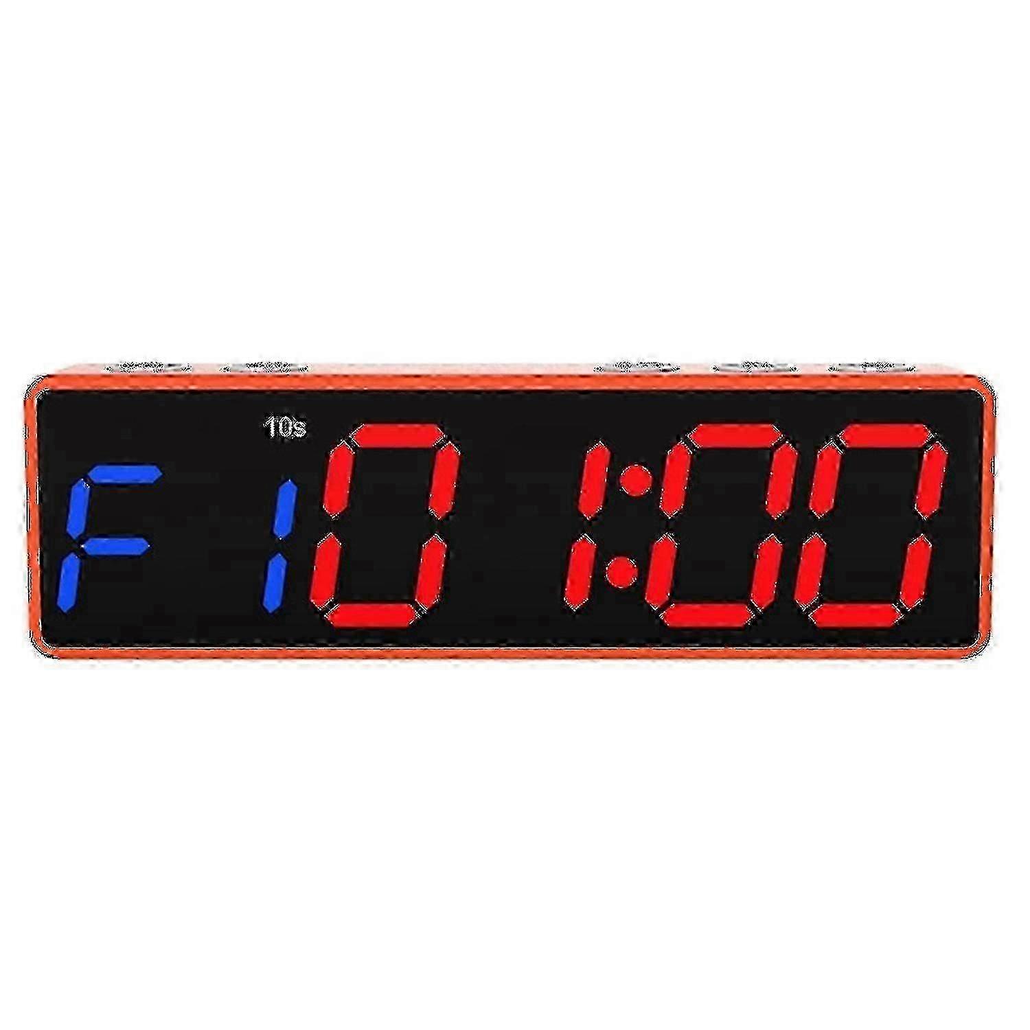 Gym Timer Interval Workout Clock Count Down Up Stopwatch