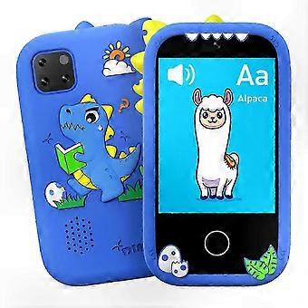 Dual Camera Touchscreen Kids Phone with Educational Games and Learning Features for Children