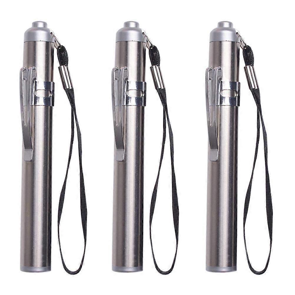 3pcs Mini LED Flashlight Portable Waterproof Flashlights Outdoor Lighting Tool