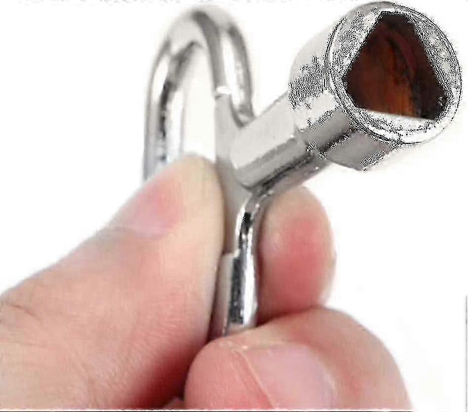 4Pcs Triangular Cabinet Keys for Electric Meter Box Utility Use