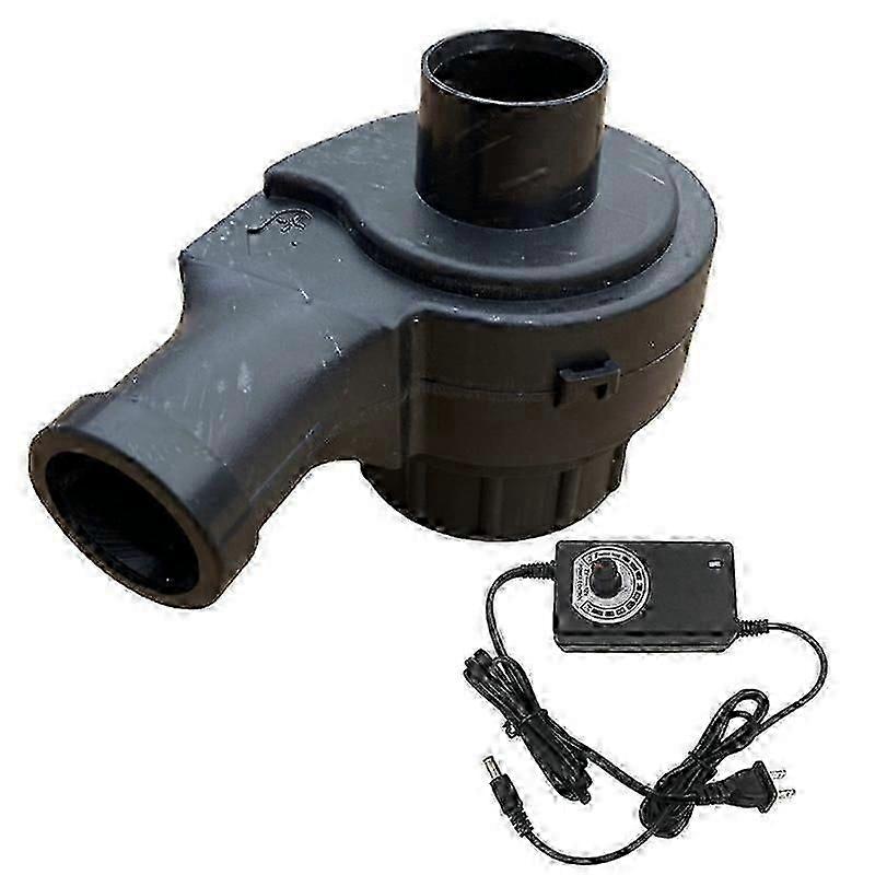 Window exhaust fan 12V adjustable for BBQ