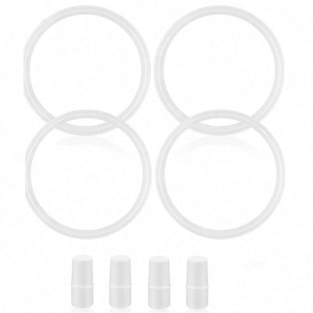 4pcs Replacement Rubber Gaskets Compatible with Thermos Stainless 10 OZ