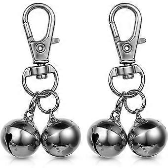 2 Pcs Bells for Dog Collars Mini Dog Collar Bell Pet Pendant Accessories Training Collars Charm Dogs Training Bell Collar for Dogs and Cats,New 2026