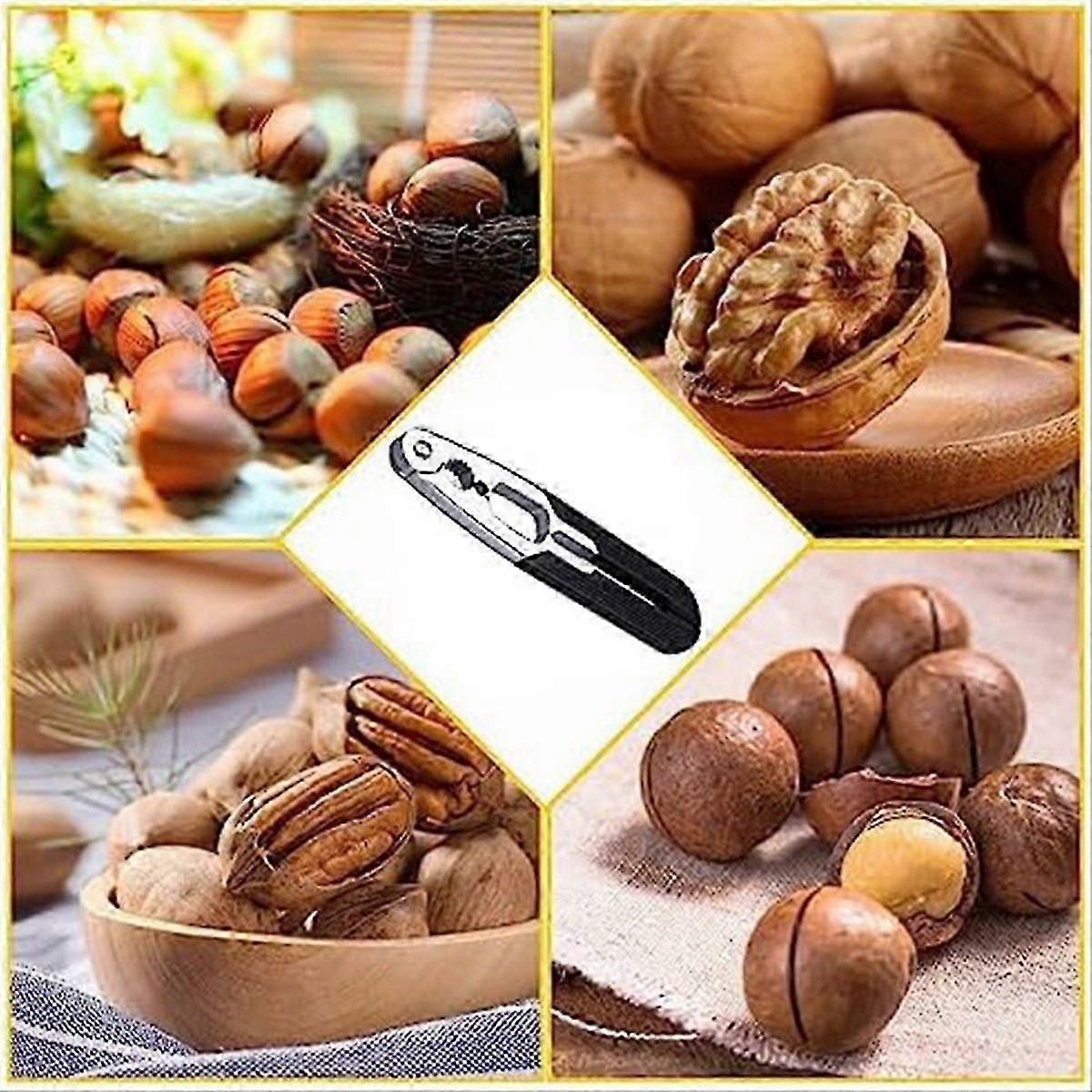 Nut Cracker Heavy Duty Nut Shell Opener Multipurpose Walnut Cracker